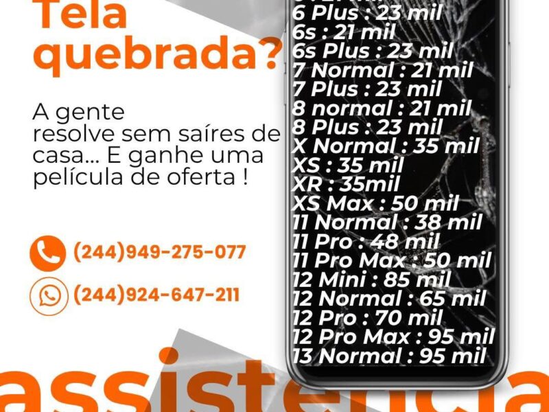 Serviço de troca de acessórios de Iphone