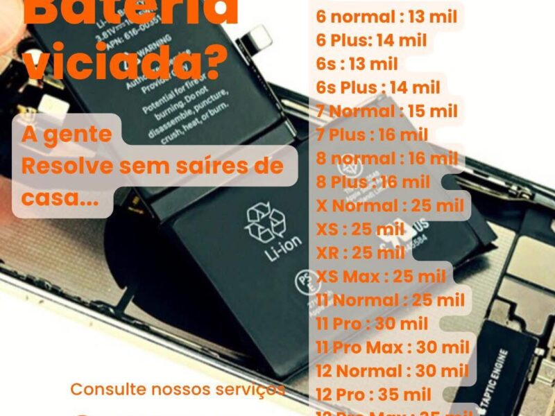 Serviço de troca de acessórios de Iphone