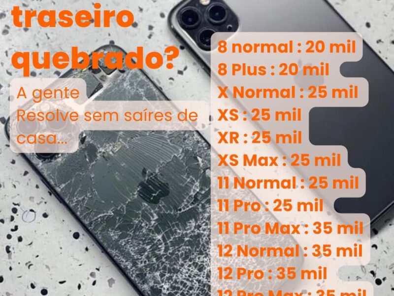 Serviço de troca de acessórios de Iphone